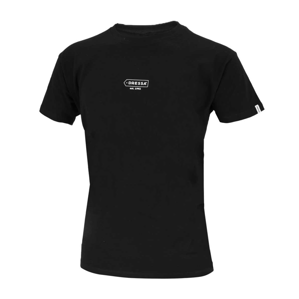 Dressa Framed Logo nagyméretű férfi környakú rövid ujjú pamut póló