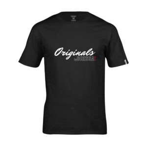 Dressa Originals feliratos környakú rövid ujjú pamut póló