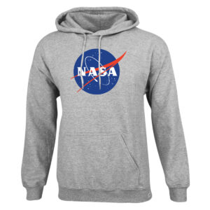 Nasa Insignia kenguruzsebes pamut kapucnis pulóver