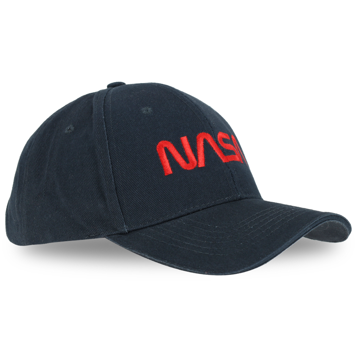 Nasa Worm Red hímzett baseball sapka