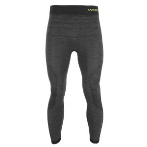 Dressa Work varrás nélküli gyapjú férfi munkaruha aláöltözet leggings - sötétszürke